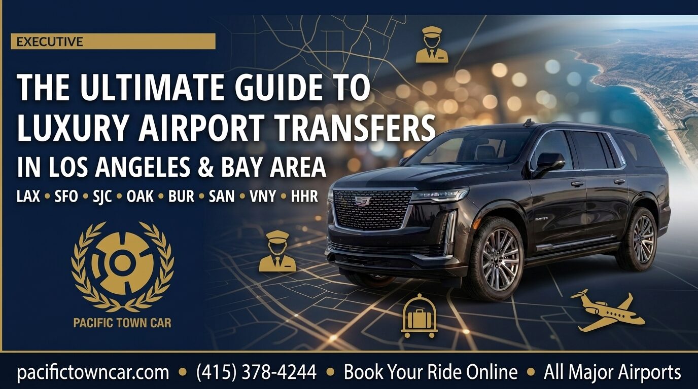 The Ultimate Guide to Luxury Airport Transfers in Los Angeles & Bay Area LAX, SFO, SJC, Beyond Pacific Town Car