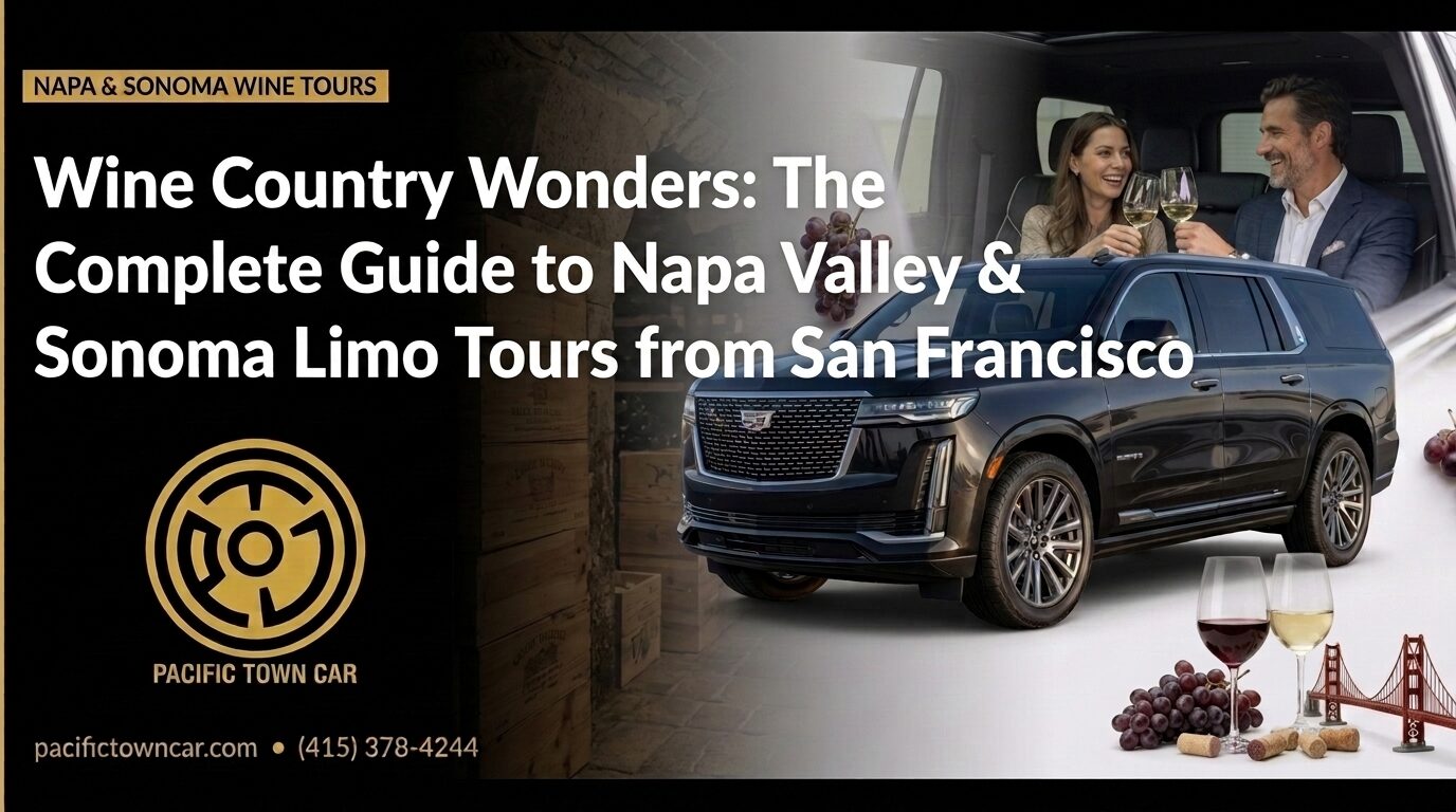 Wine Country Wonders The Complete Guide to Napa Valley & Sonoma Limo Tours from San Francisco Pacific Town Car